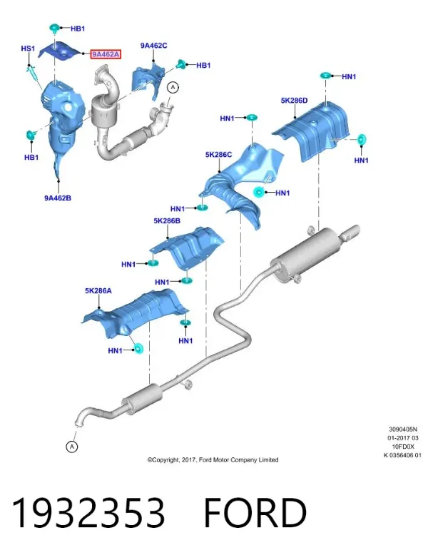  DM519N454CC Ford