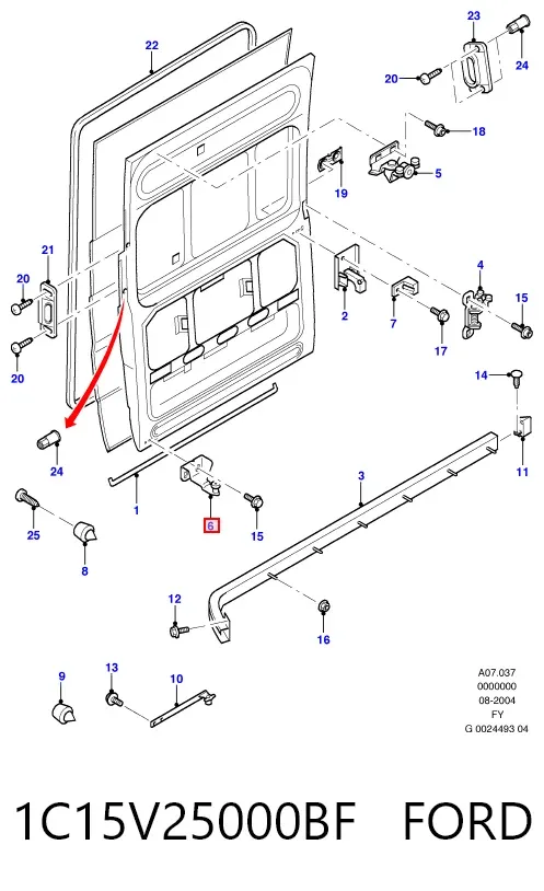  1C15V25000BF Ford
