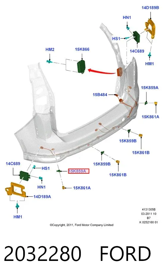  2032280 Ford