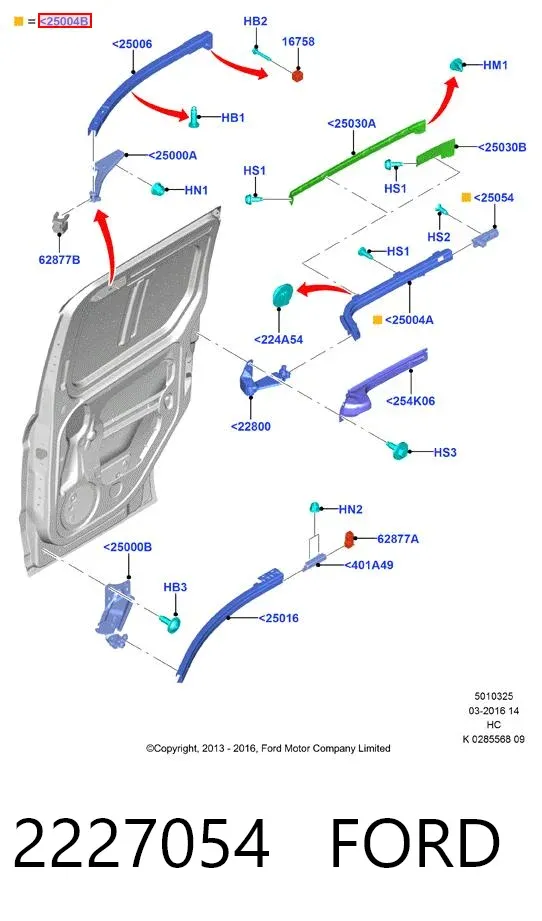  2227054 Ford