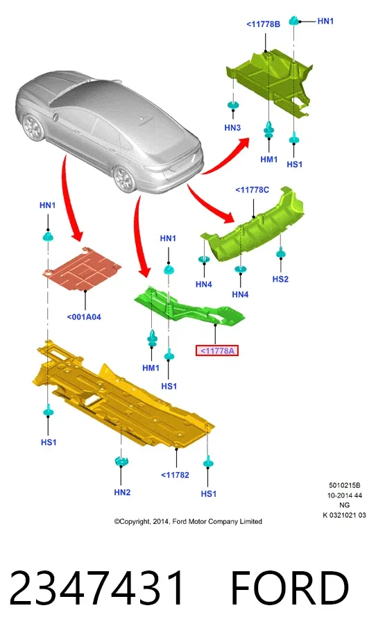  2347431 Ford