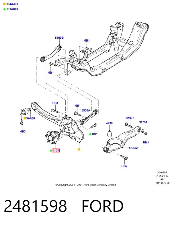  2481598 Ford