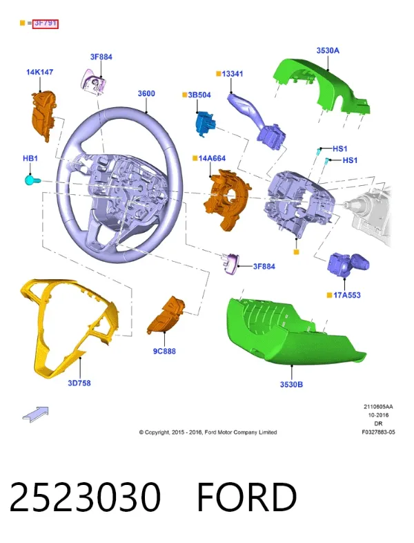  2523030 Ford