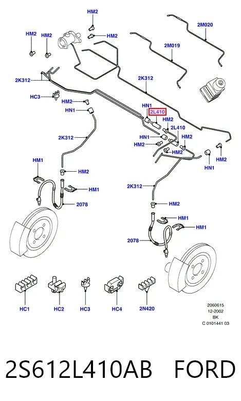  2S612L410AB Ford