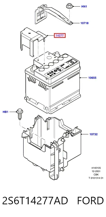  2S6T14277AD Ford