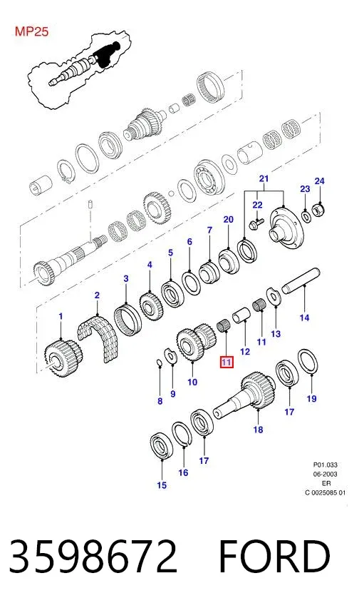  3598672 Ford