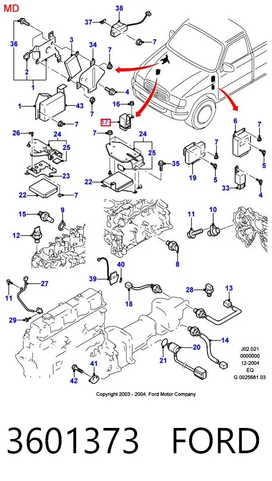  3601373 Ford