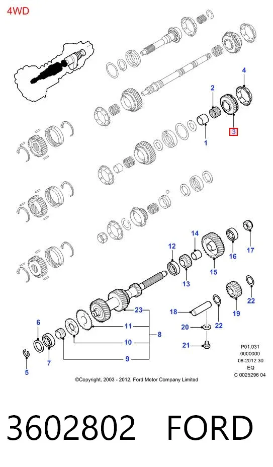  3602802 Ford