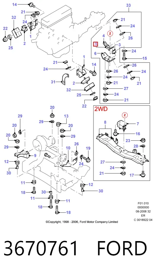  3670761 Ford