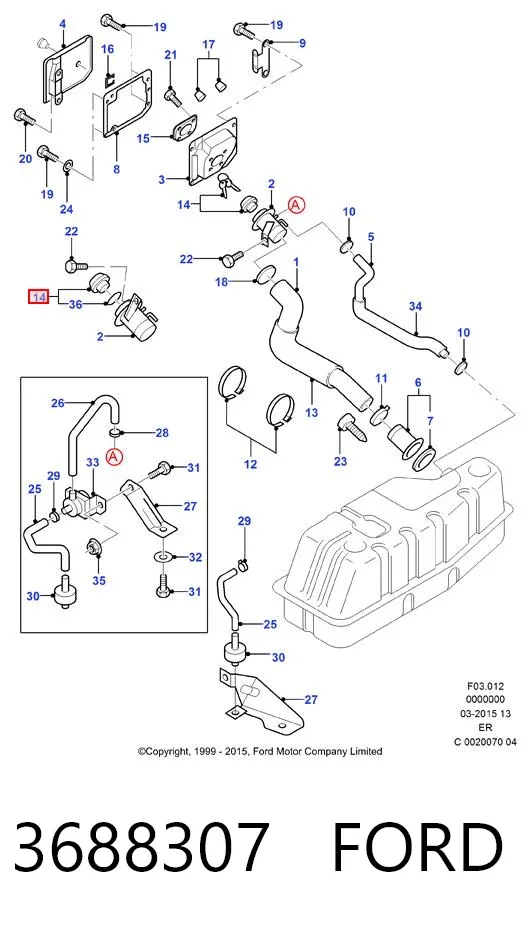  3688307 Ford