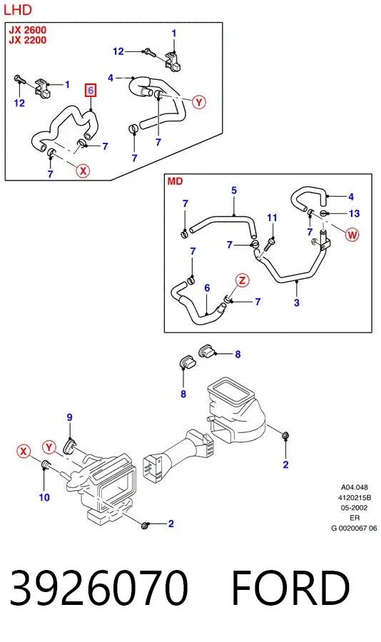  3926070 Ford