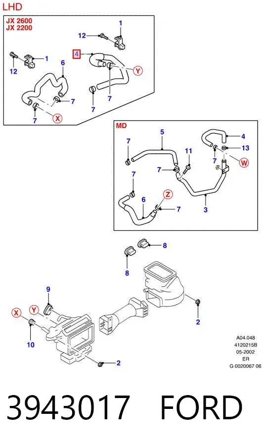  3943017 Ford