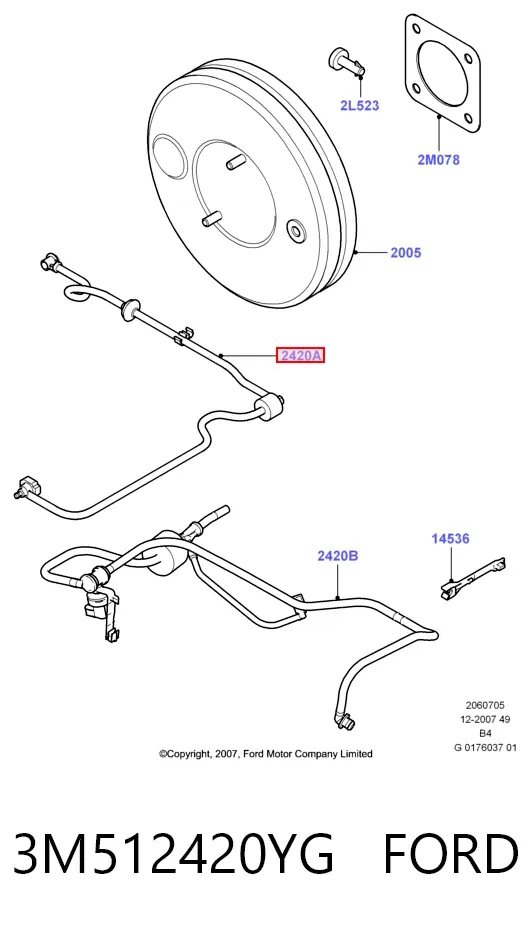  3M512420YG Ford