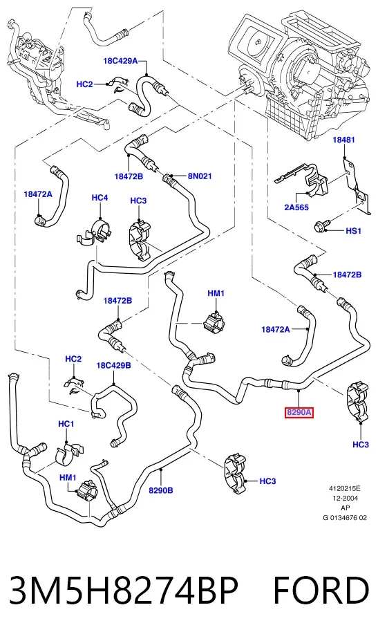  3M5H8274BP Ford
