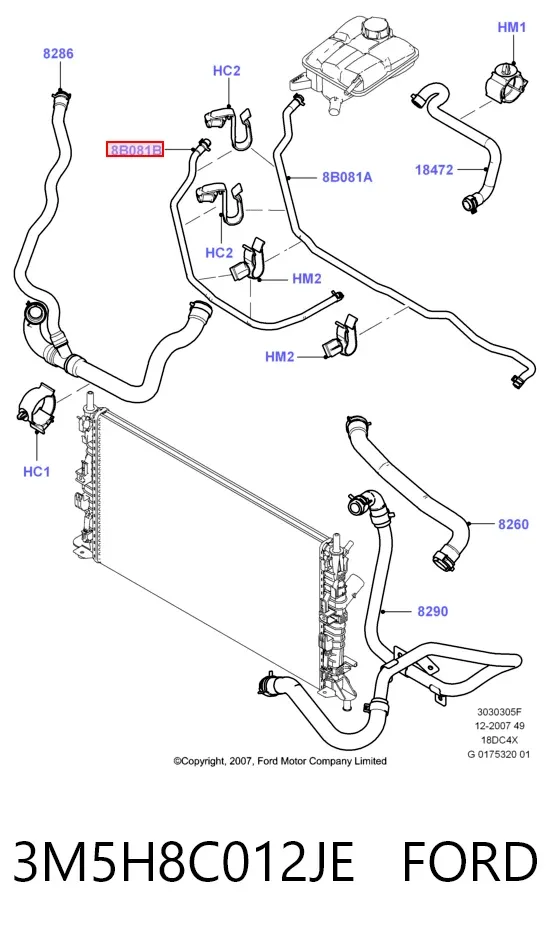  3M5H8C012JE Ford