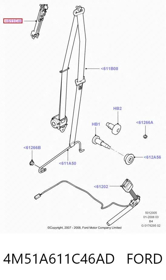  4M51A611C46AD Ford