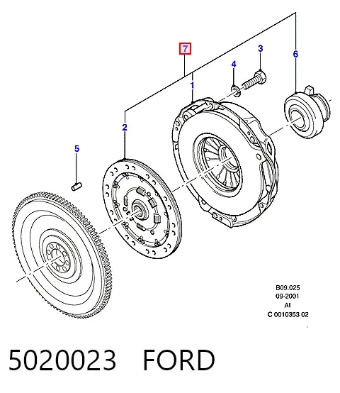 Зчеплення 3000313001 Sachs