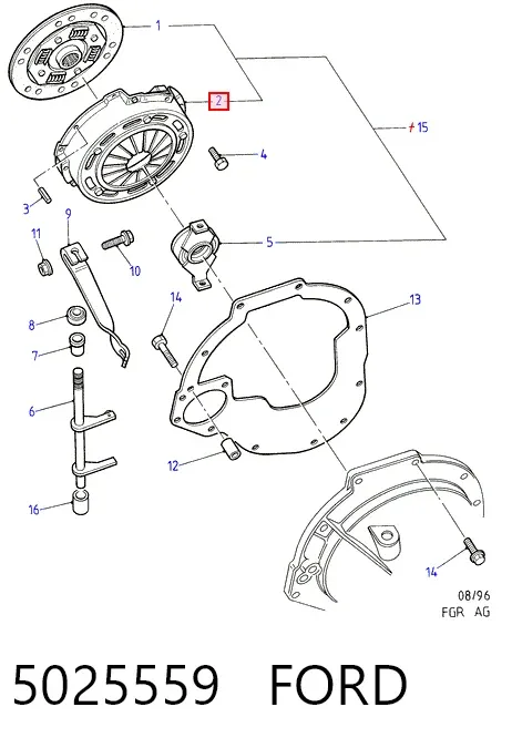 Зчеплення 3000707001 Sachs