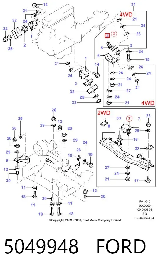  5049948 Ford