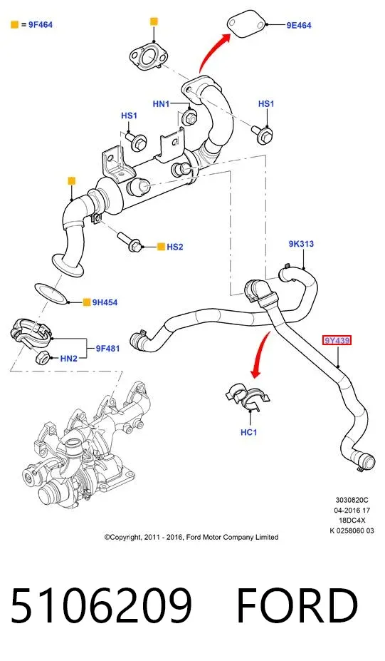  5106209 Ford