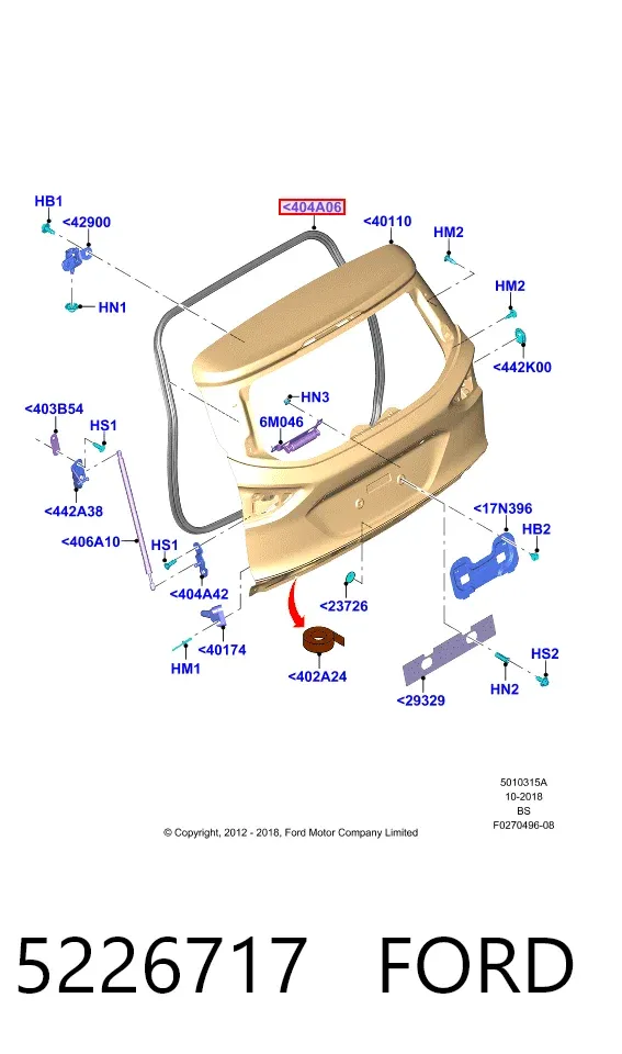  5226717 Ford