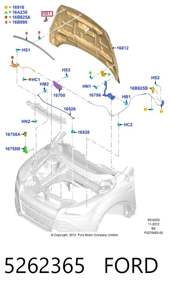  5262365 Ford