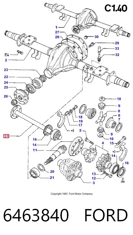  6463840 Ford