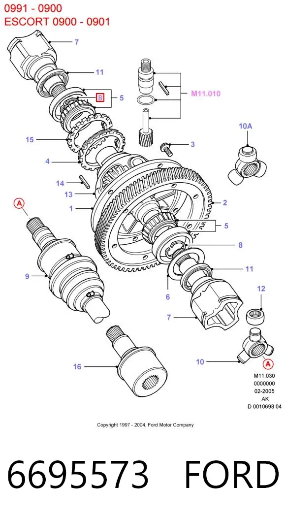  6695573 Ford