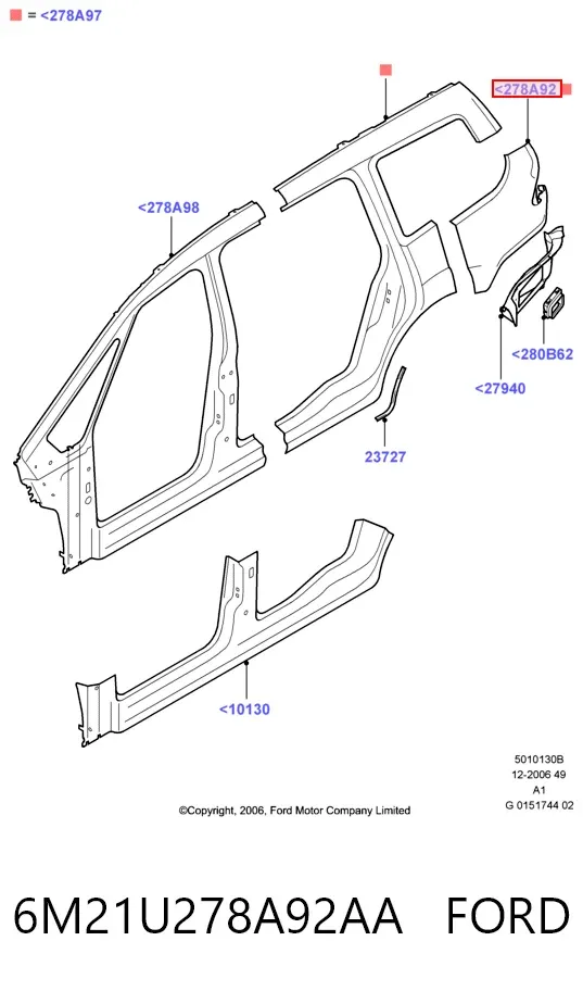  6M21U278A92AA Ford