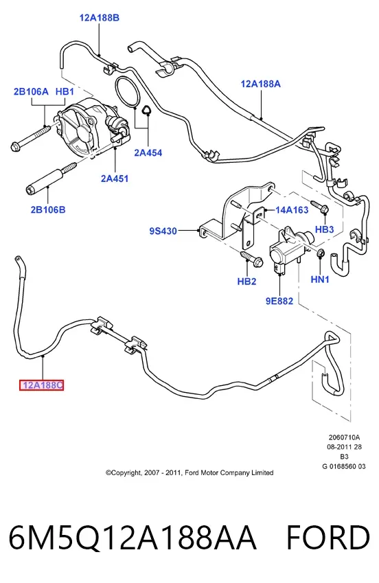  6M5Q12A188AA Ford