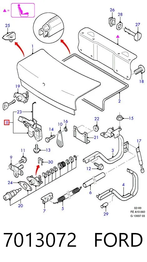  7013072 Ford