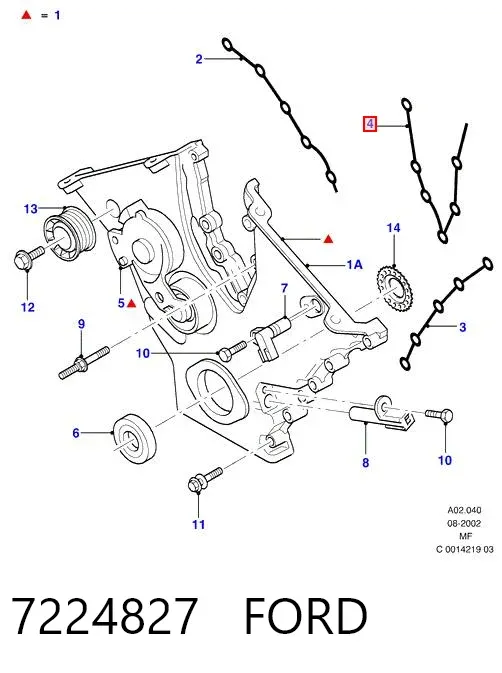  7224827 Ford