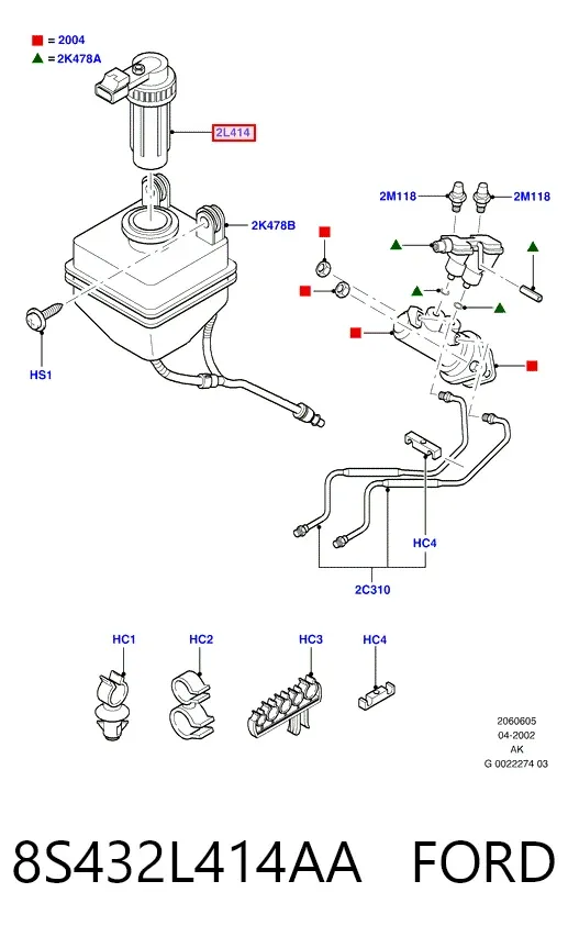  8S432L414AA Ford