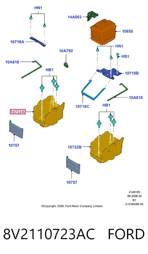  8V2110723AC Ford