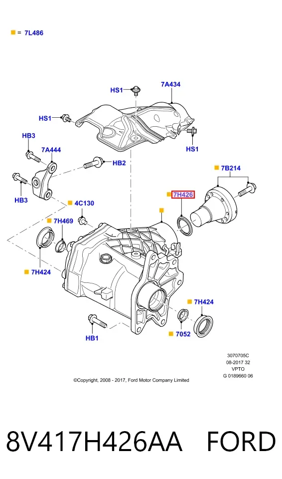  8V417H426AA Ford