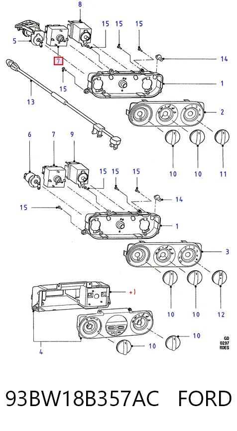  93BW18B357AC Ford