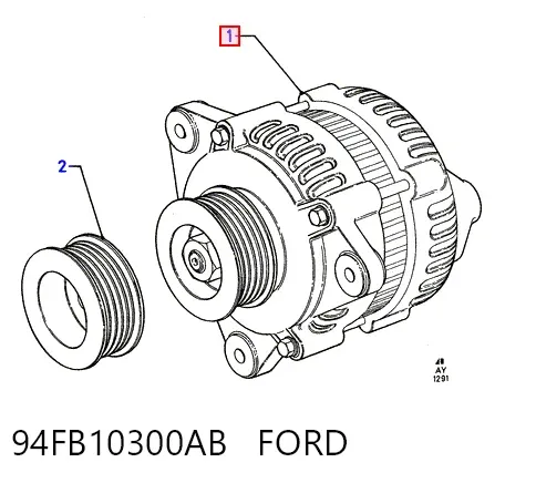 Генератор 94FB10300AB Ford