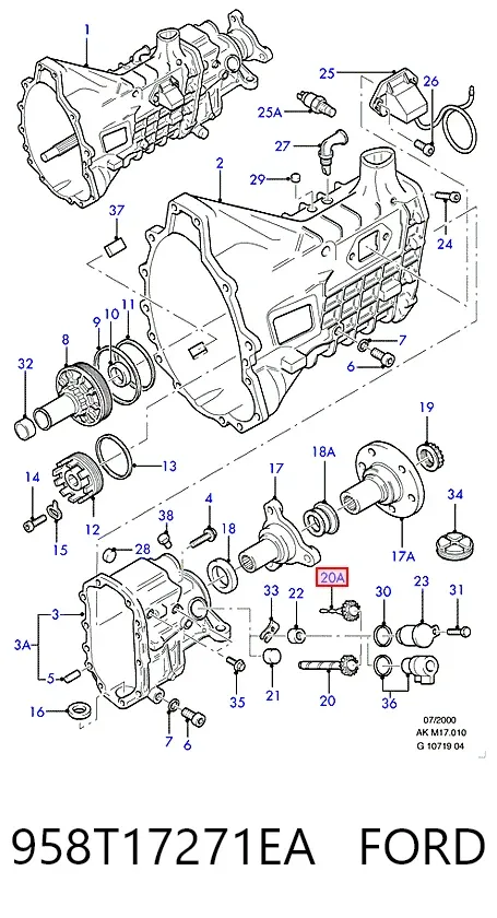  958T17271EA Ford