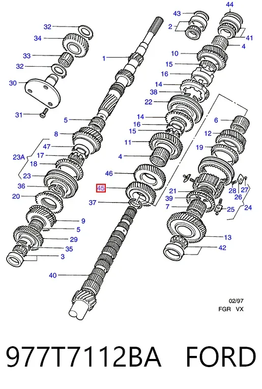  977T7112BA Ford