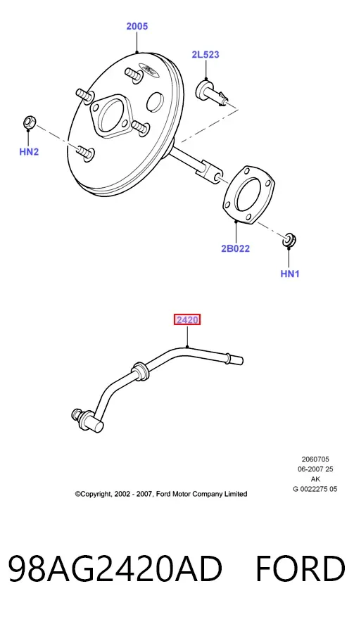  98AG2420AD Ford
