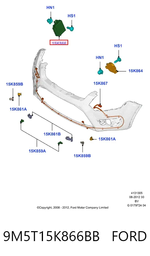  9M5T15K866BB Ford