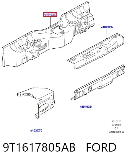  9T1617805AB Ford