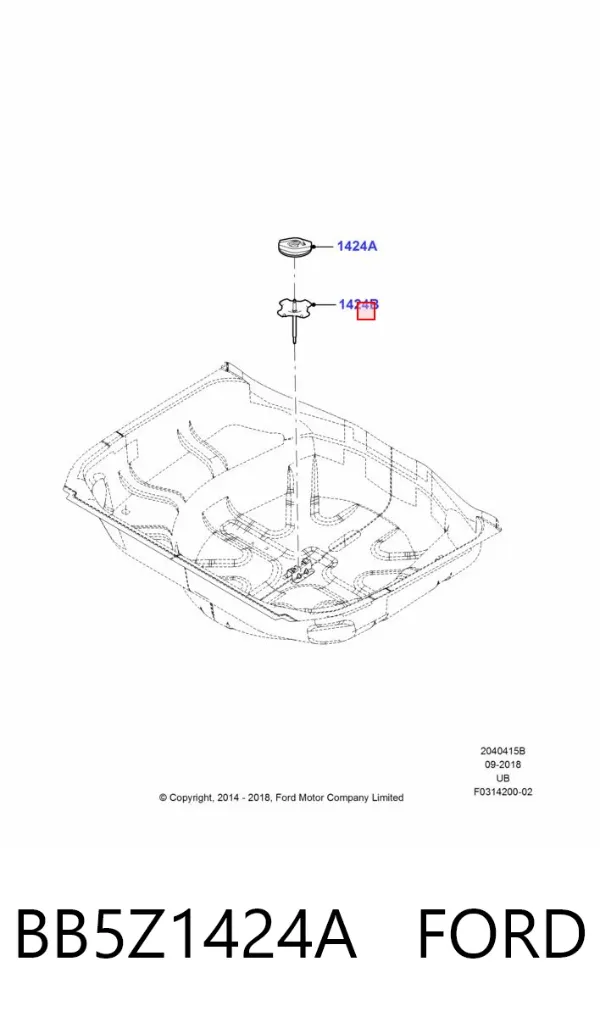  BB5Z1424A Ford