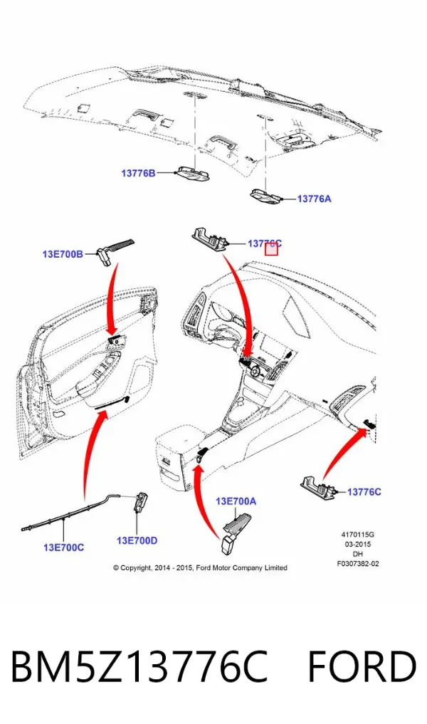  BM5Z13776C Ford