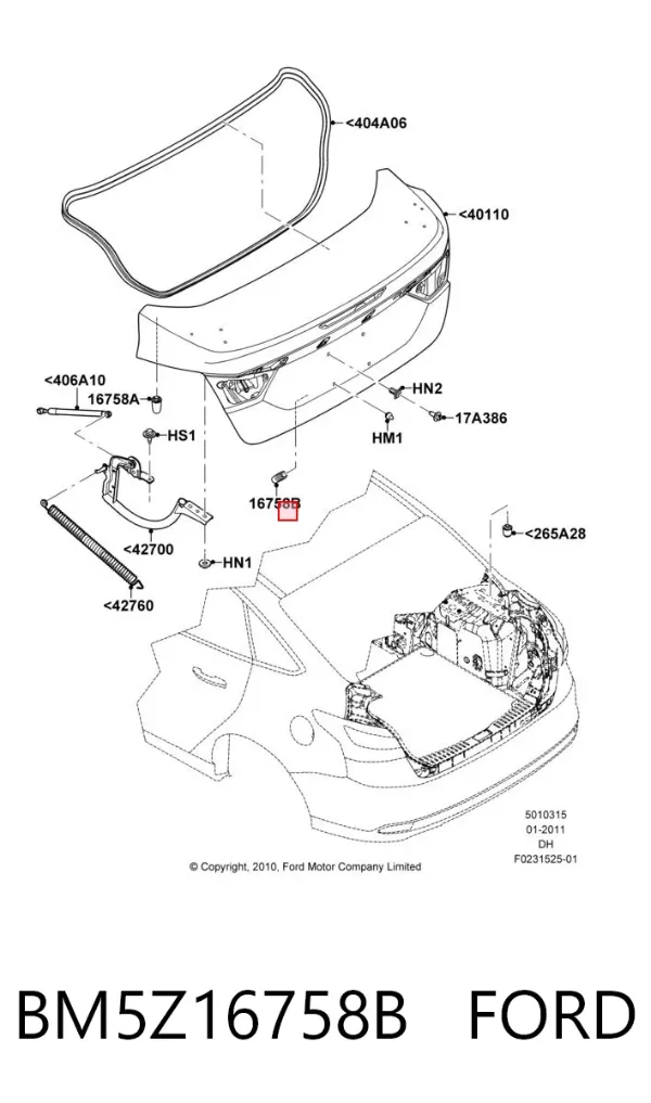  BM5Z16758B Ford
