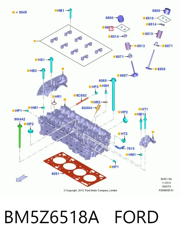  BM5Z6518A Ford
