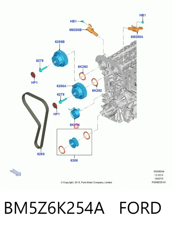  BM5Z6K254A Ford