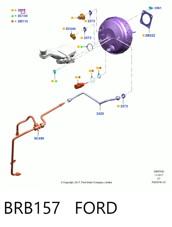 Підсилювач гальм Ford Fusion CD