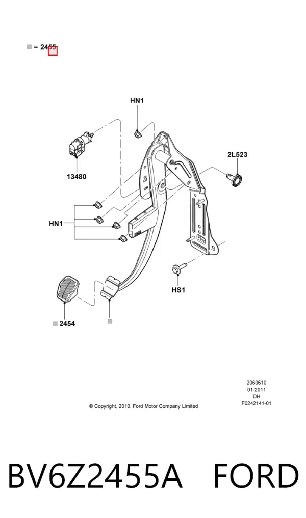  BV6Z2455A Ford