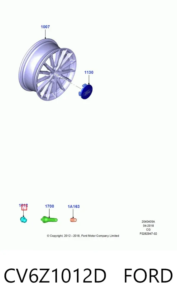  CV6Z1012D Ford